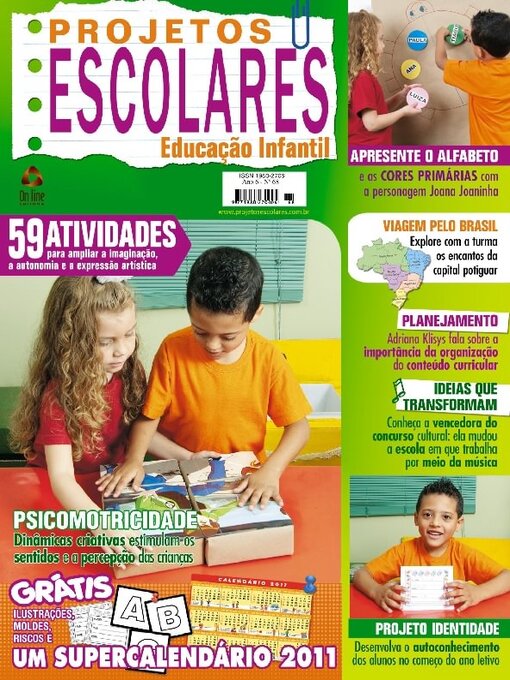 Title details for Projetos Escolares - Educação Infantil by Online Editora - Available